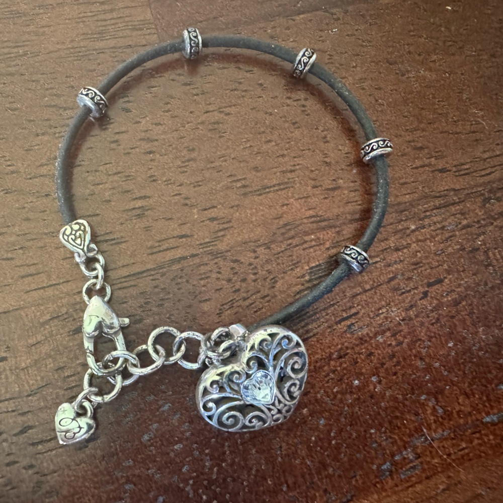 Brighton bracelet with heart charm
